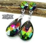 ARSYLION kolczyki Swarovski Vitrail Medium rivoli 642