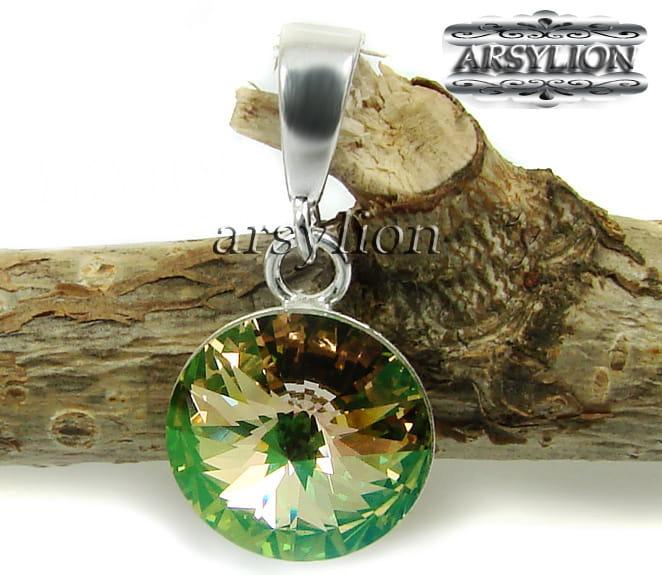Zawieszka kryształ Swarovski Elements Luminous Green