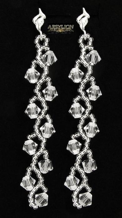 Kolczyki kryształ Swarovski Elements Crystal