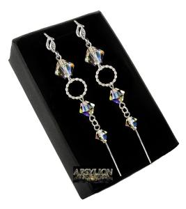 Kolczyki kryształ Swarovski Elements Crystal AB