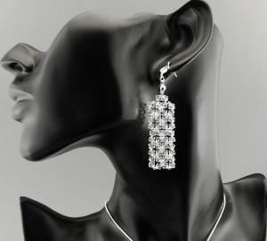 Kolczyki kryształ Swarovski Elements Crystal
