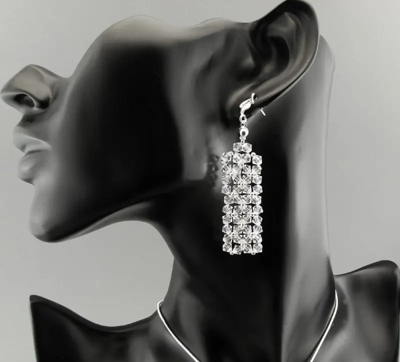 Kolczyki kryształ Swarovski Elements Crystal