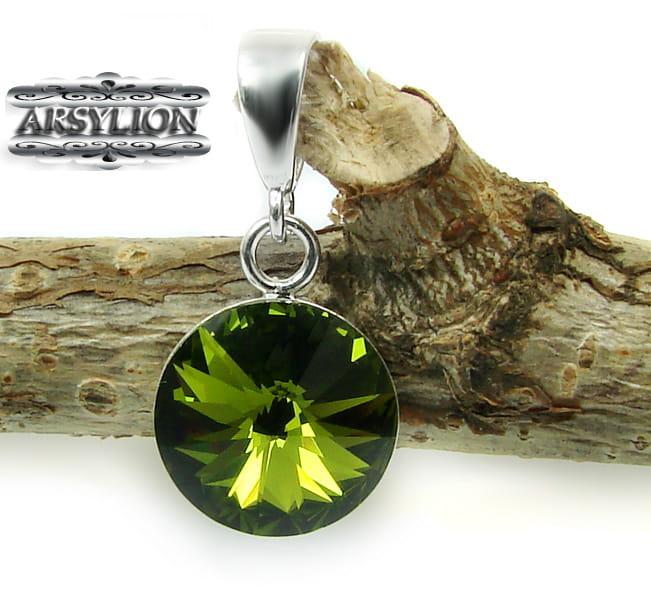 Zawieszka kryształ Swarovski Elements Olivine