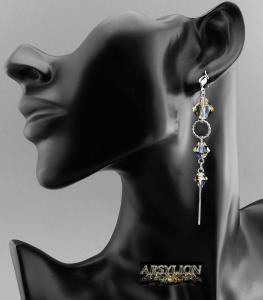 Kolczyki kryształ Swarovski Elements Crystal AB