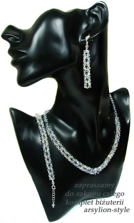Komplet kryształki Crystal AB