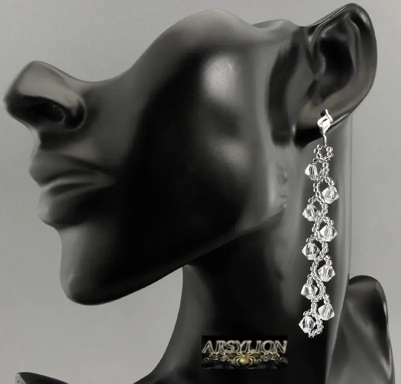 Kolczyki kryształ Swarovski Elements Crystal