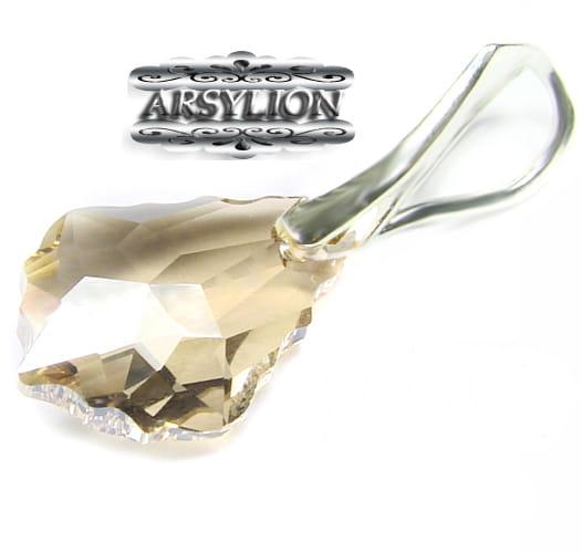 Zawieszka kryształ Swarovski Elements Golden Shadow