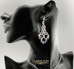 Kolczyki kryształ Swarovski Elements Crystal AB
