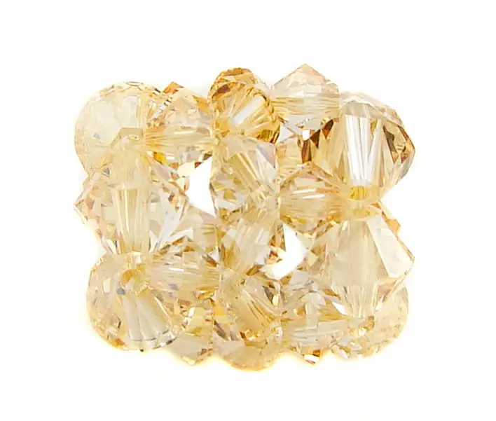 Zawieszka kryształ Swarovski Elements Golden Shadow