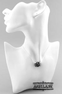 Zawieszka kryształ Swarovski Elements Silver Night