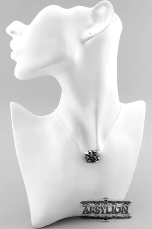 Zawieszka kryształ Swarovski Elements Silver Night