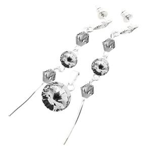 komplet z kryształkami Swarovski crystal f rivoli