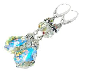 Kolczyki z kryształkami Crystal AB