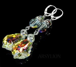 Kolczyki z kryształkami Crystal AB