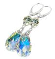 kolczyki z kryształkami crystal ab