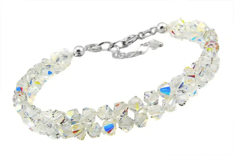 Bransoletka kryształkami Crystal AB