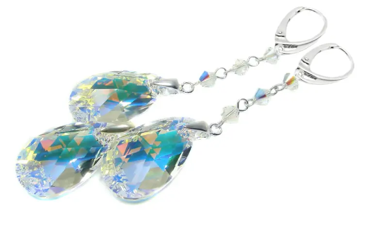 Komplet z kryształami Crystal AB