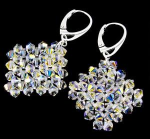 kolczyki z kryształkami Crystal AB