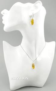 komplet jablonex topaz briolette