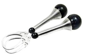  ARSYLION efektowne kolczyki noc kairu i SREBRO 380