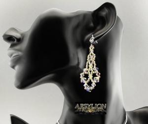 Kolczyki kryształ Swarovski Elements Crystal AB