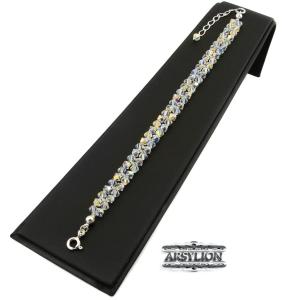 Bransoletka kryształki Crystal AB