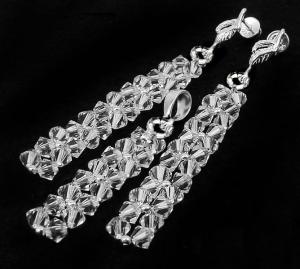 komplet z oryginalnymi kryształkami Crystal