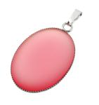 ARSYLION różowa zawieszka z kaboszonem Lunasoft watermelon 1094