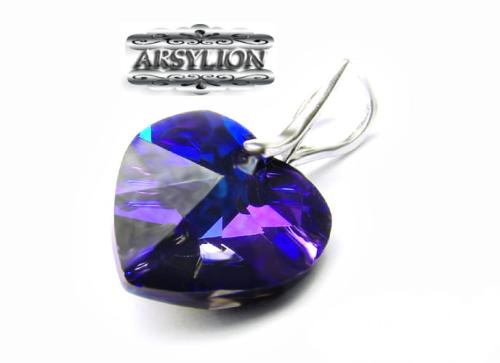 Zawieszka kryształek wysokiej jakości Heliotrope