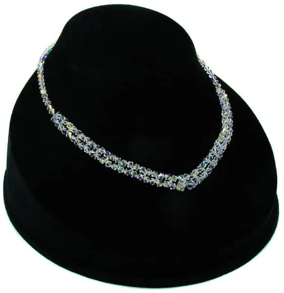 Naszyjnik kryształki Crystal AB