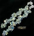 Kolczyki kryształ Swarovski Elements Crystal AB