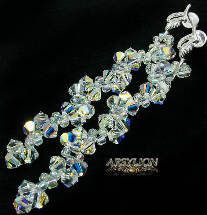 Kolczyki kryształ Swarovski Elements Crystal AB