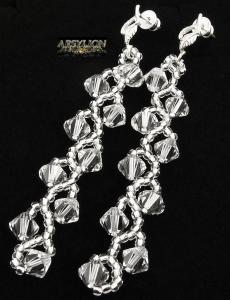 Kolczyki kryształ Swarovski Elements Crystal