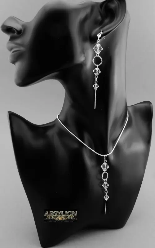 Komplet kryształ Swarovski Elements Crystal
