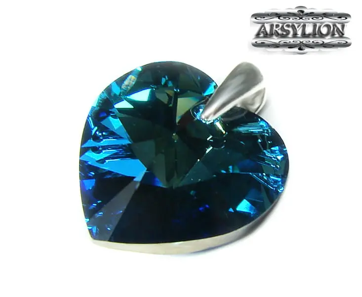 Zawieszka kryształ Swarovski Elements Bermuda Blue
