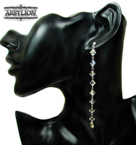 Kolczyki kryształ Swarovski Elements Crystal AB