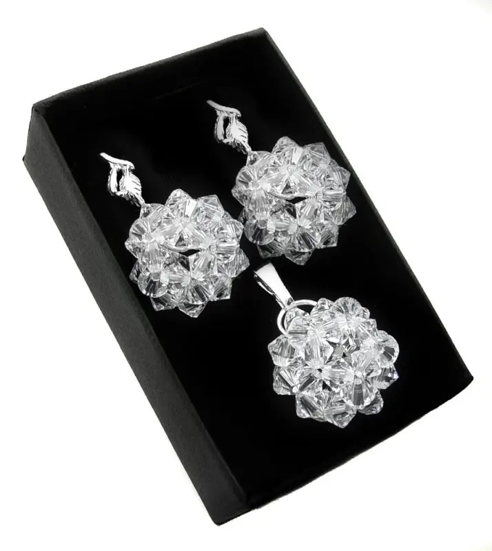 Komplet oryginalny kryształ Crystal